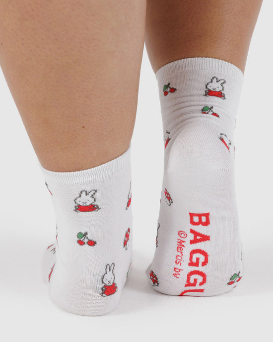 Ban Do Crew Socks - Miffy White