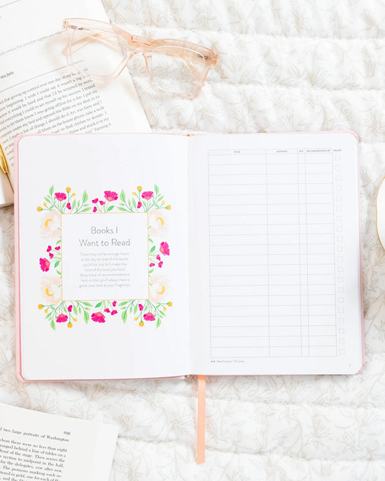 Ban Do Cultivated Reading Journal - Blush Blooms