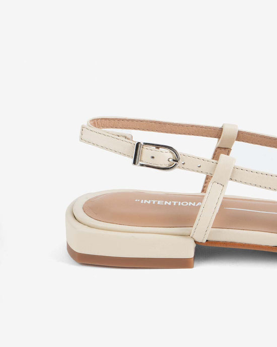 Ban Do Daff Sling Back Shoe - Creme