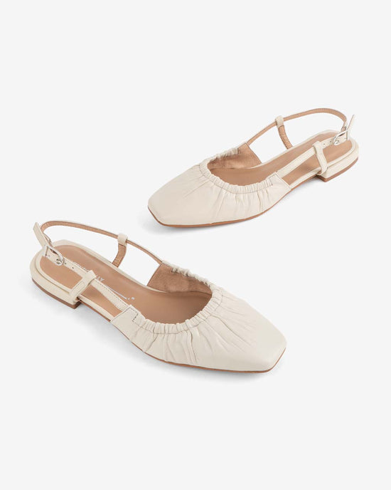 ban do Daff Sling Back Shoe - Creme
