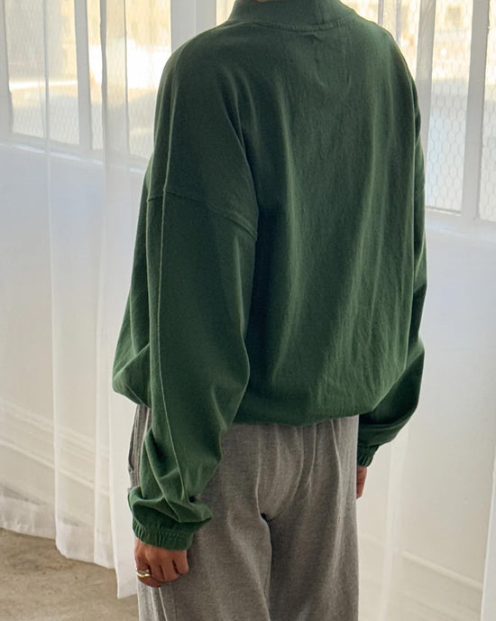 Ban Do Daisy Long Sleeve Top - Basil