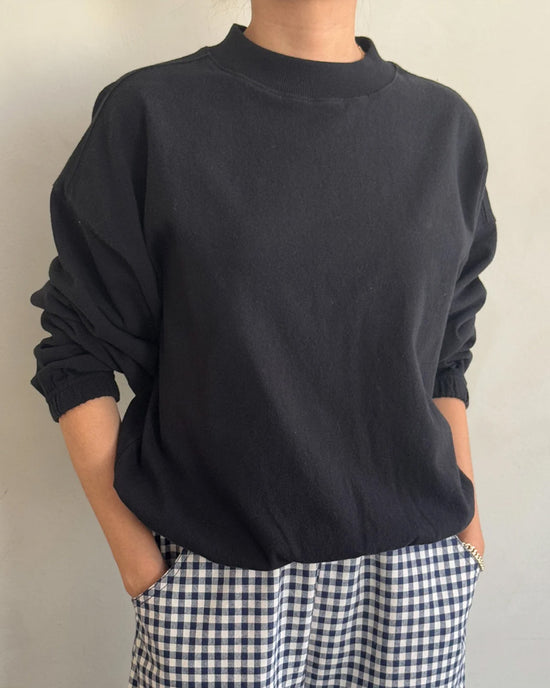 ban do Daisy Long Sleeve Top - Black