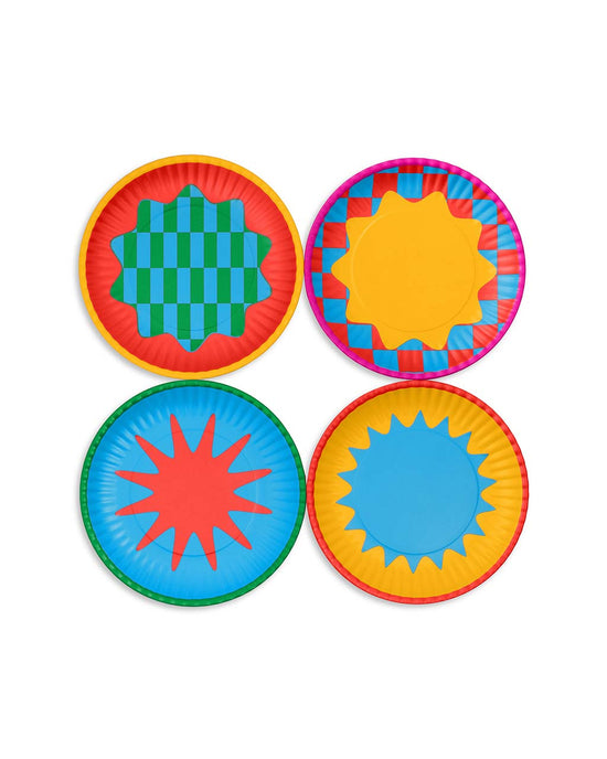ban do Dessert Plate Set - Colorblock