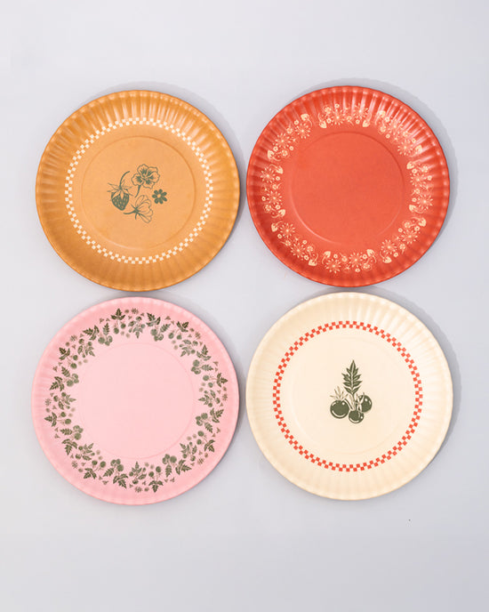 Ban Do Dessert Plate Set - Garden