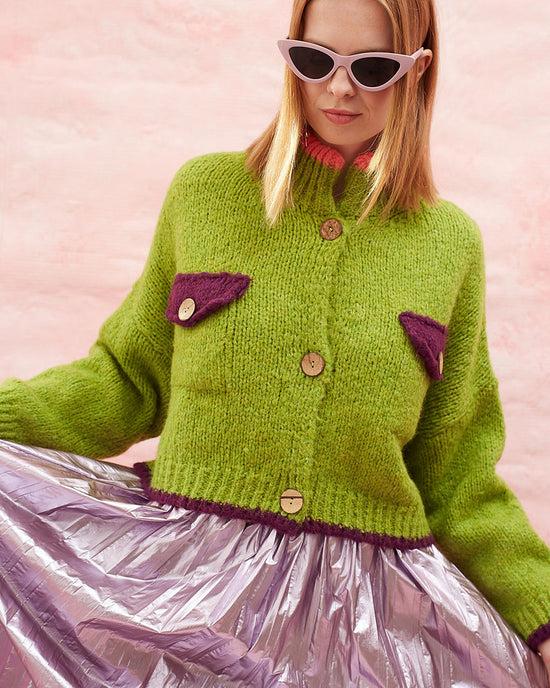Ban Do Ding Ding Cardigan - Green