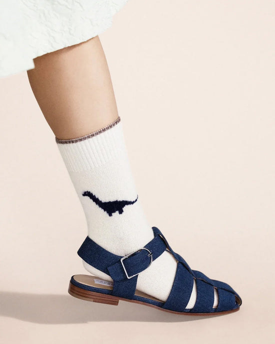Ban Do Dino Cashmere Crew Socks