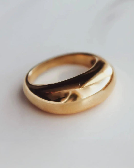 ban do Dome Ring - Gold