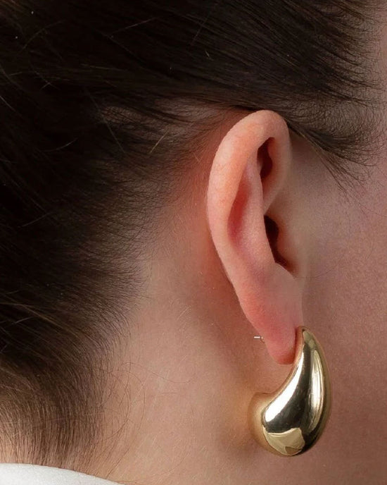 Ban Do Drop Stud Earrings - Gold