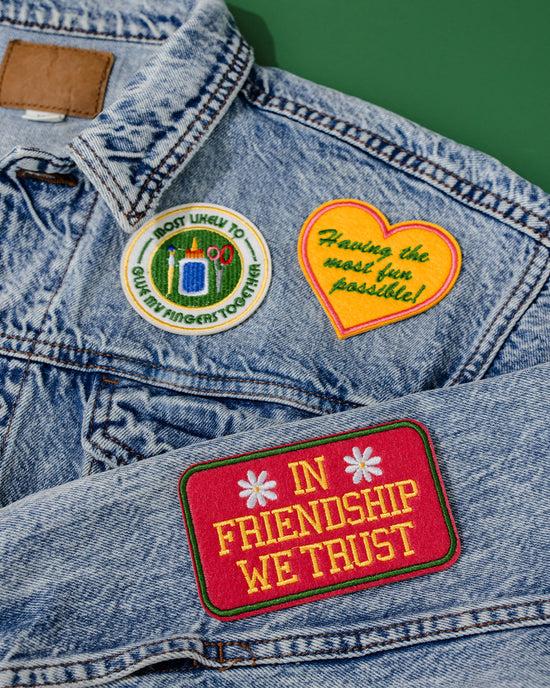 Ban Do Embroidered Sticker Patches