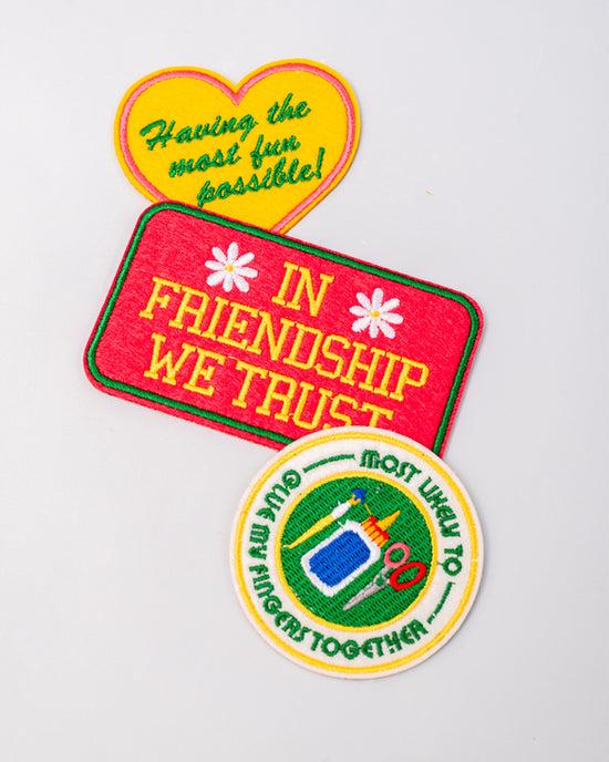 Ban Do Embroidered Sticker Patches
