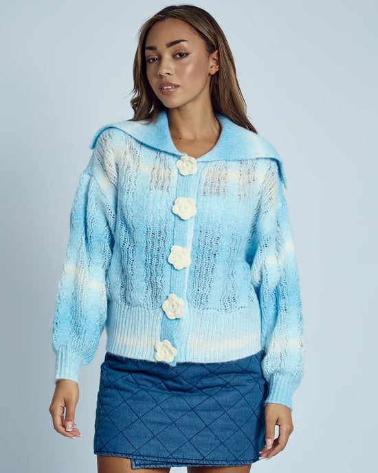 ban do Felicity Floral Knit Cardigan