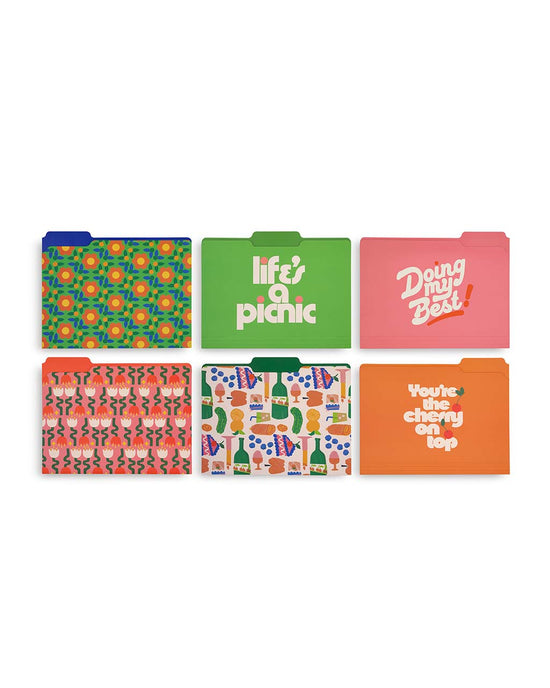 ban do File Folder Set - Life's A Picnic