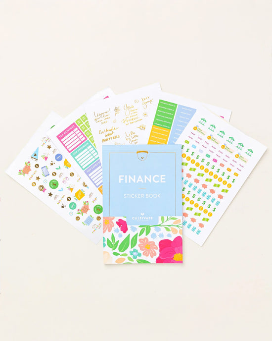 ban do Finance Sticker Book