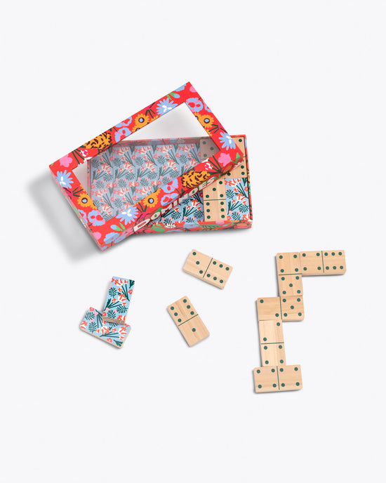 Ban Do Floral Dominoes Game Set