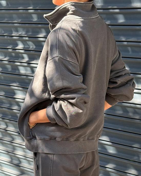 Ban Do French Terry Noah Top - Coal