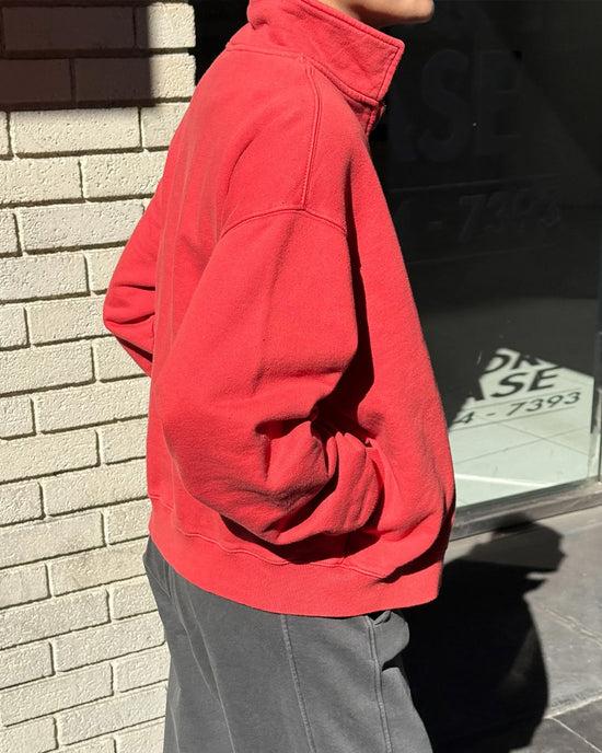 Ban Do French Terry Noah Top - Coral Red