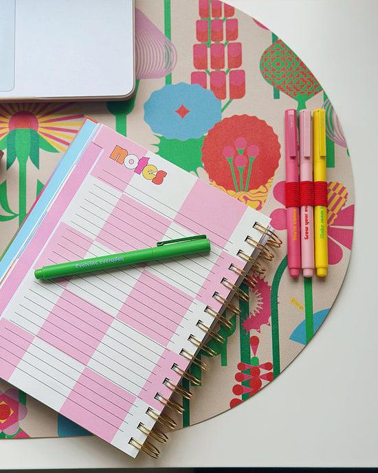 Ban Do Get It Together Desk Pad - Geometric Floral