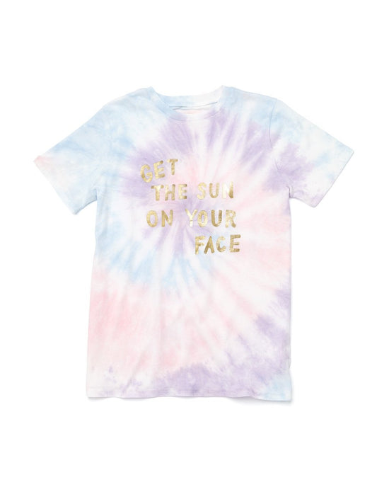ban do Get the Sun on Your Face Tie-Dye Tee