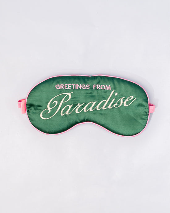 ban do Getaway Eye Mask - Greetings From Paradise