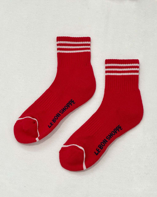 Ban Do Girlfriend Socks - Scarlet