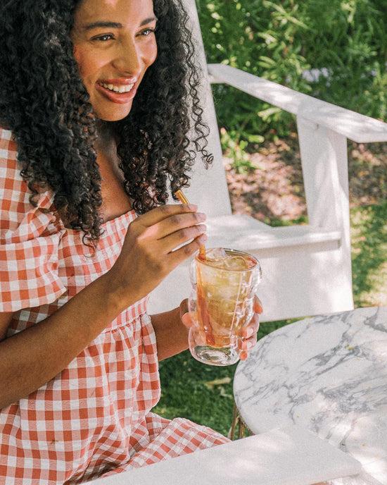 Ban Do Glass Cloud Cup - Amber