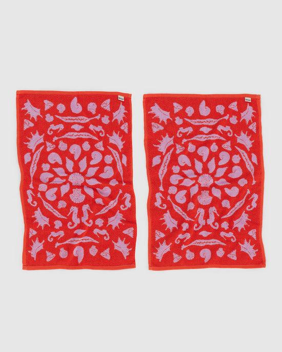 Ban Do Hand Towel Set Of 2 - Sea Shells