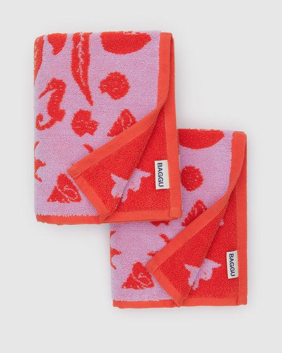 ban do Hand Towel Set Of 2 - Sea Shells