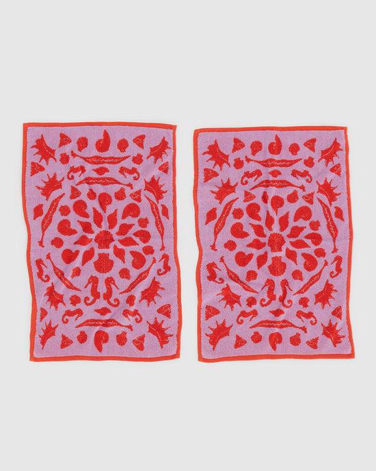Ban Do Hand Towel Set Of 2 - Sea Shells