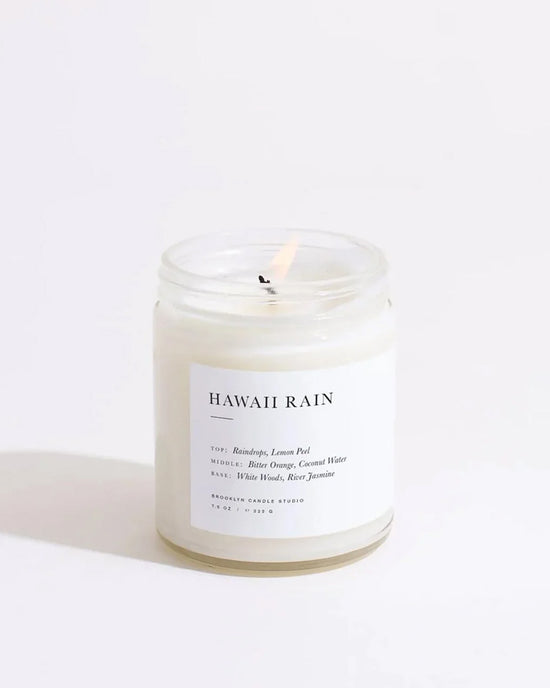 Ban Do Hawaii Rain Jar Candle