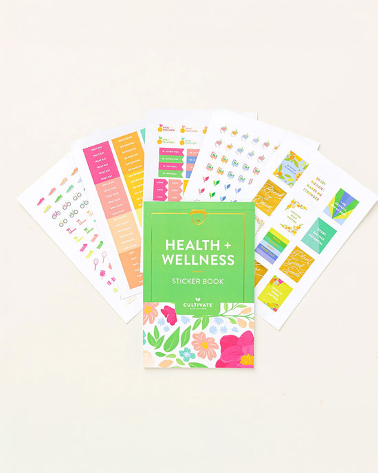 ban do Health + Wellness Sticker Book