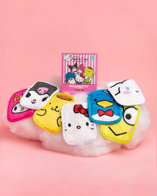 Ban Do Hello Kitty & Friends Makeup Eraser - 7 Day Set