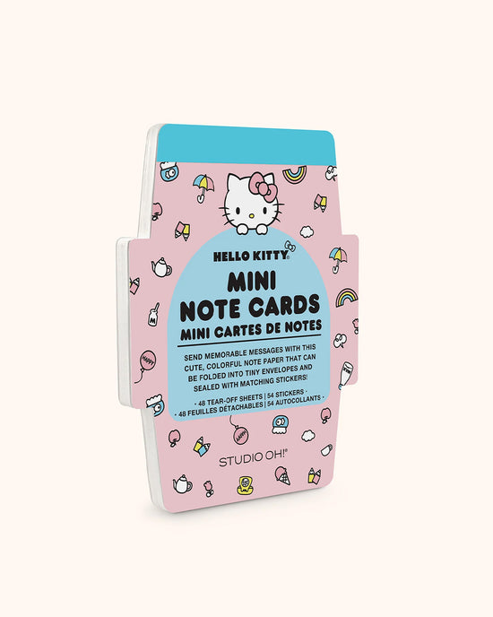 Ban Do Hello Kitty Mini Note Cards With Stickers