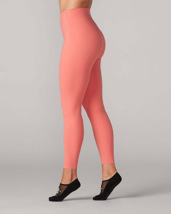 Ban Do High Waisted 7/8 Legging - Poppy