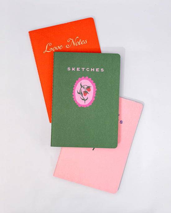 Ban Do Hold That Thought Notebook Set - Love Notes