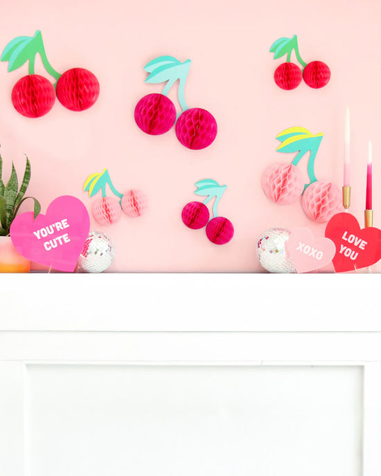 ban do Honeycomb Cherries - Set Of 6