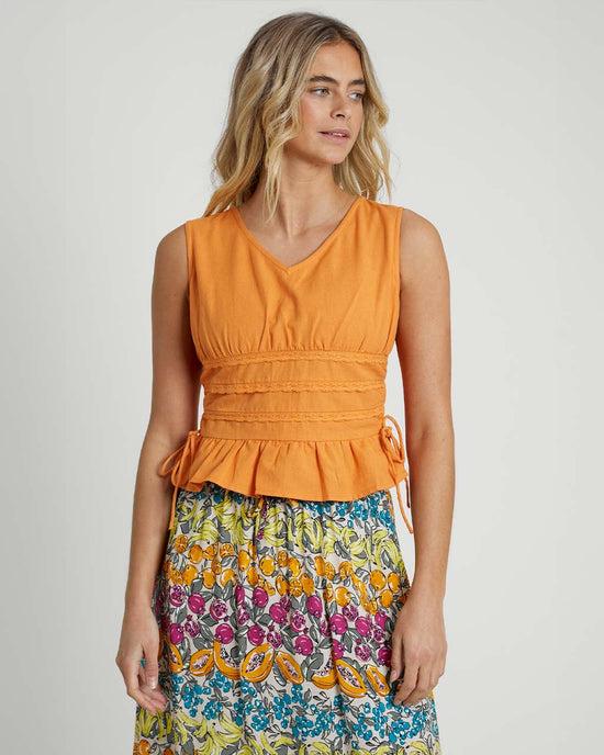 ban do Lace Linen Blend Cami