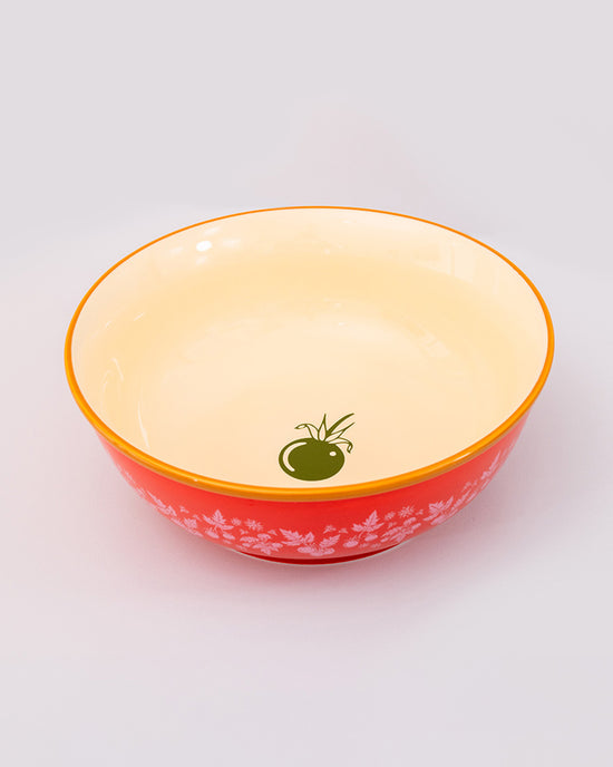 ban do Large Ceramic Serving Bowl - Garden
