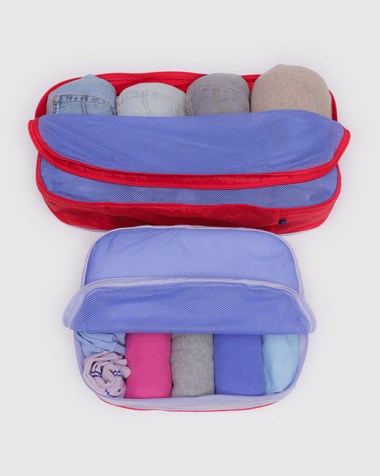 Ban Do Large Packing Cube Set - Mesh Berry Mix