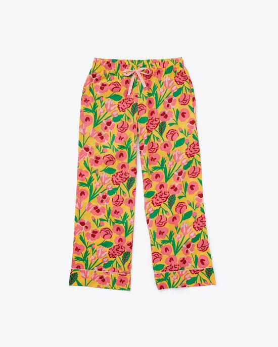 ban do Leisure Pants - Honey Las Flores