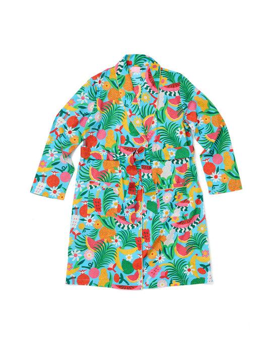ban do Leisure Robe - Blue Tutti Frutti
