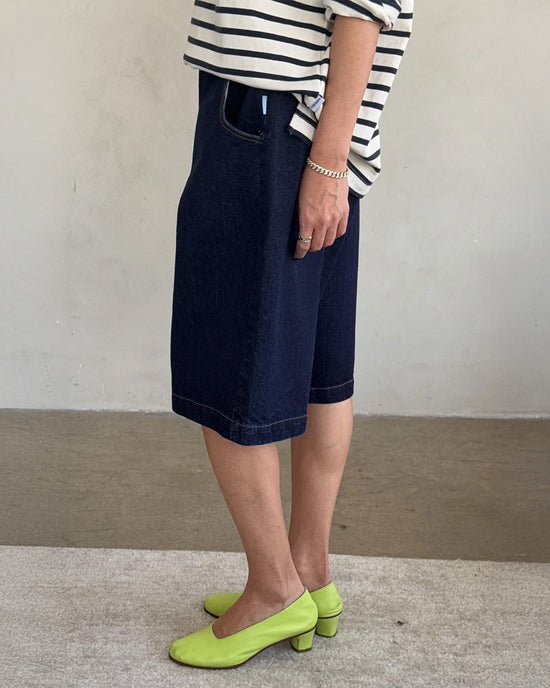 Ban Do Liam Bermuda Shorts - Raw Denim