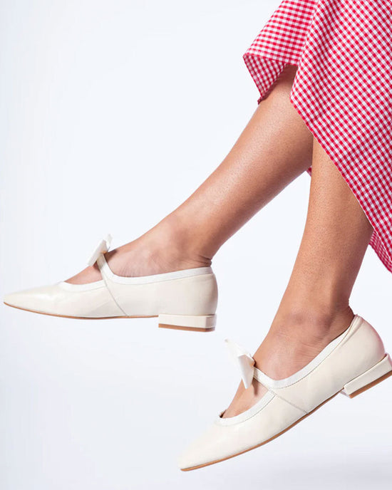 Ban Do London Mary Jane - Creme