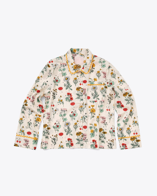 ban do Long Sleeve Leisure Shirt - Botanical