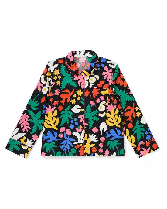 ban do Long Sleeve Leisure Shirt - Flower Power