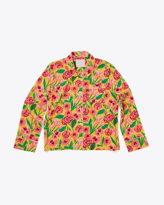 ban do Long Sleeve Leisure Shirt - Honey Las Flores