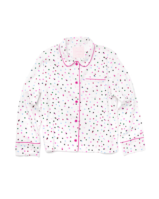 ban do Long Sleeve Leisure Shirt - Party Dots