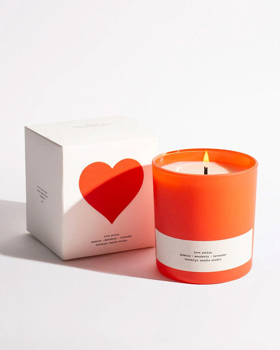 Ban Do Love Potion Red Glass Candle