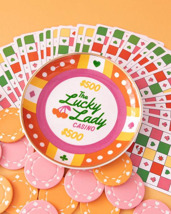 ban do Lucky Lady Trinket Tray