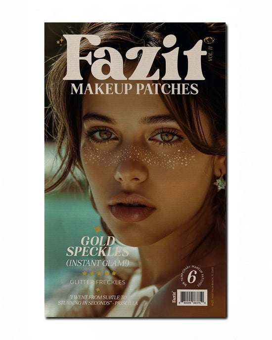 ban do Makeup Patches - Gold Stardust Speckles