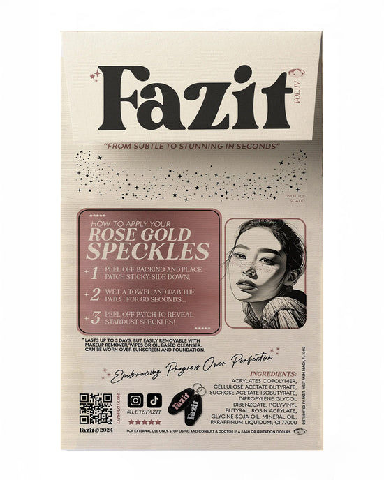 Ban Do Makeup Patches - Rose Gold Stardust Speckles